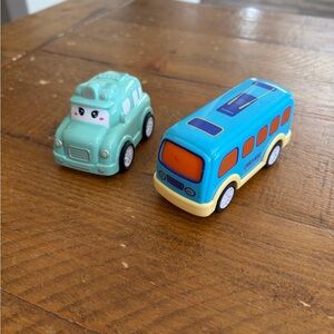 Set of push cars as is